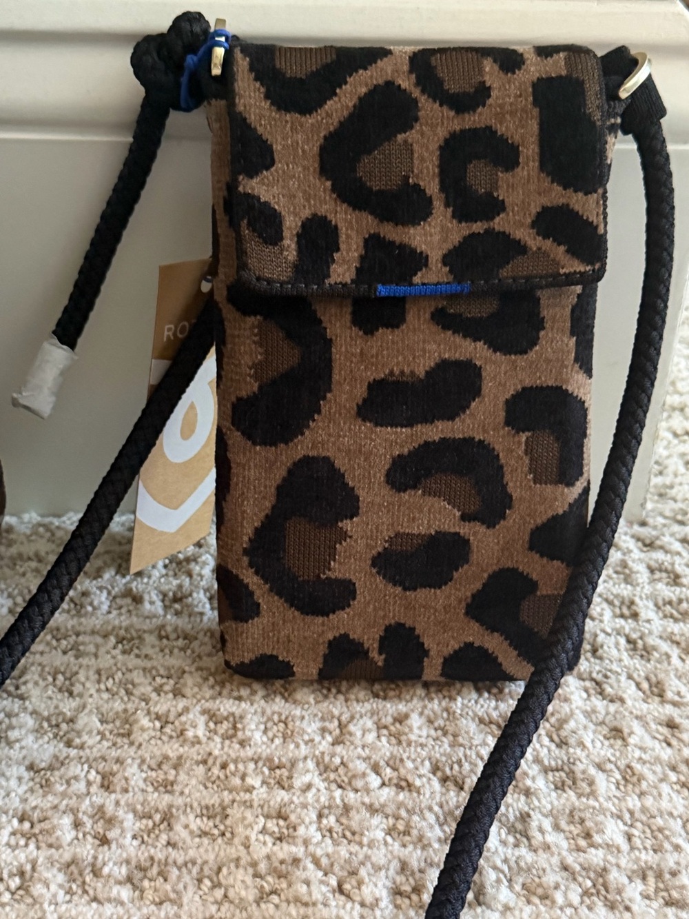 NWT Rothy's ReVelvet Cat Phone Crossbody - Picture 2 of 2
